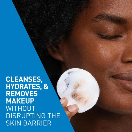 CeraVe Hydrating Micellar Water, Facial Cleanser & Makeup Remover, 13 fl oz - Nan - Image 3