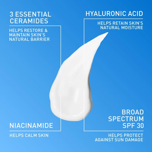 CeraVe PM Facial Moisturizing Lotion, 3 Ounce + CeraVe AM Facial Moisturizing Lotion with SPF 30 Bundle - Image 4
