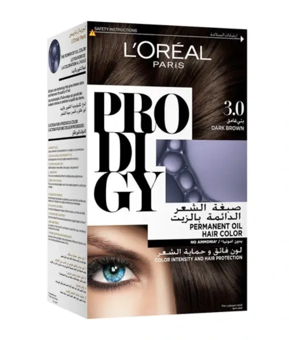 LOral Paris Prodigy 3.0 Hair Color Dark Brown 1pkt