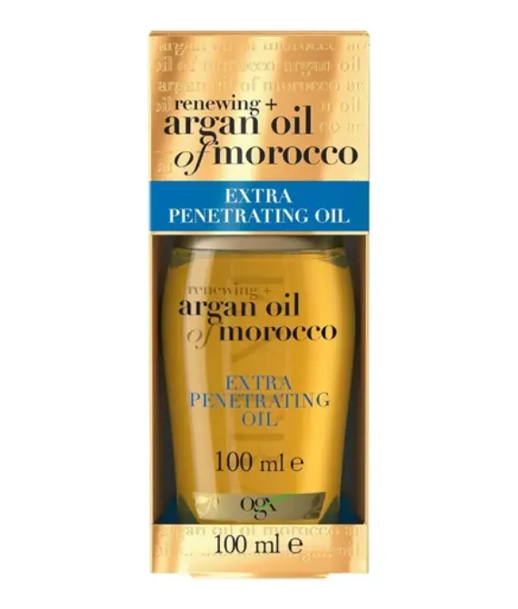 OGX Renewing+ Argan Oil of Morocco Extra Penetrating Hair Oil for Dry & Coarse Hair – 100ml – Nan