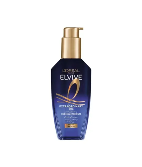 LOral Paris LOreal Elvive Extraordinary Oil Midnight Serum For Dry Hair 100ml