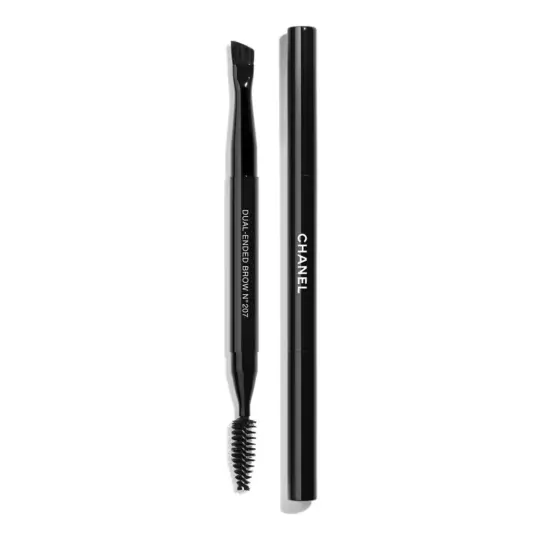 Pinceau Duo Sourcils N°207 Dual-Ended Brow Brush: Grooms And Redefines