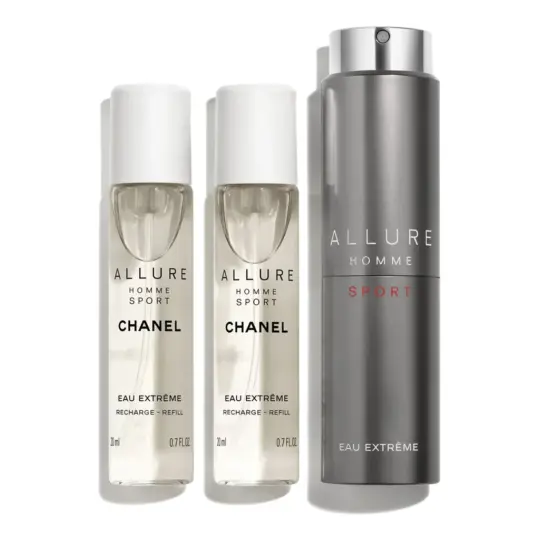 ALLURE HOMME SPORT - Eau Extrême Refillable Travel Spray - 3X20ml