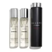 ALLURE HOMME SPORT - Eau De Toilette Refillable Travel Spray - 3X20ml