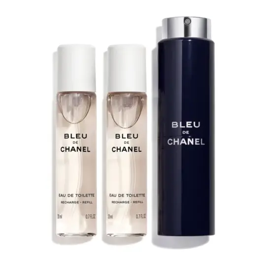 BLEU DE CHANEL - Eau de Toilette Twist And Spray Refill Set - 3X20ml